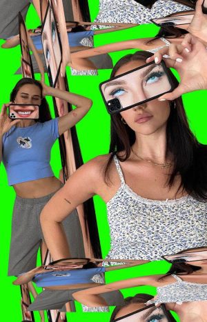 Sydney Carlson Eyes iPhone Case