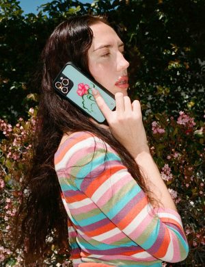 Dancing Flower iPhone Case