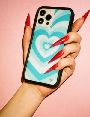 Blue Moon Latte Love iPhone Case