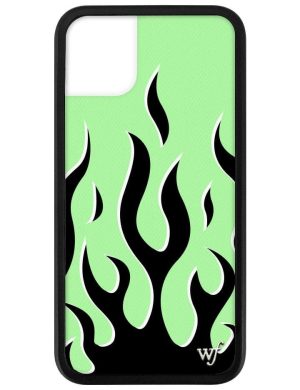 Flames | Neon iPhone Case