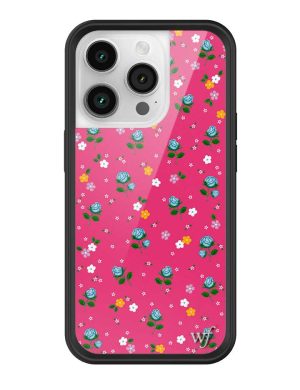 Pink Dainty Florals iPhone Case