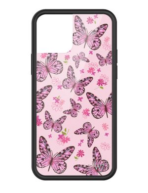 Pink Butterfly iPhone Case
