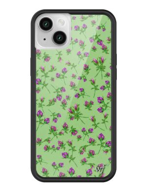 Purple Posie Rosie iPhone Case