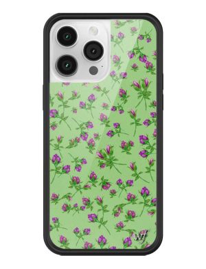 Purple Posie Rosie iPhone Case