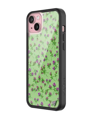 Purple Posie Rosie iPhone Case